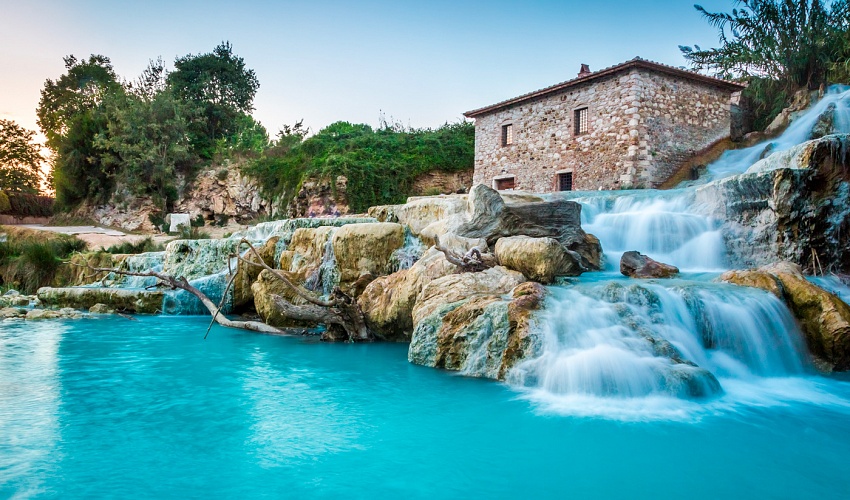 Saturnia und sein bezauberndes Thermalwasser