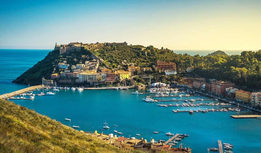 Argentario - Porto Ercole und der Leuchtturm